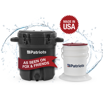  Patriot Pure Outdoor Filtration System is made in the USA. As seen on Fox and Friends.